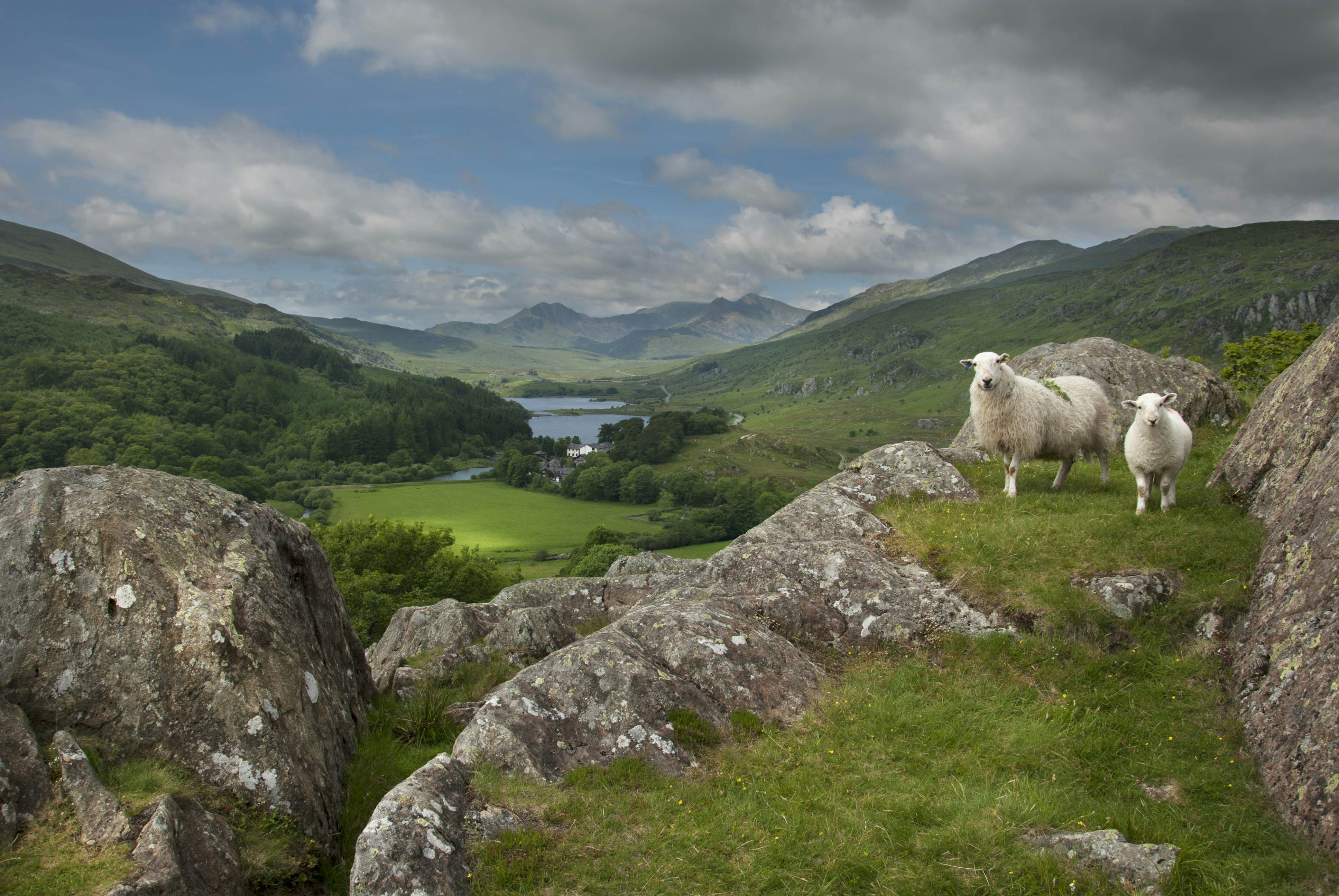 Wales is high land and history