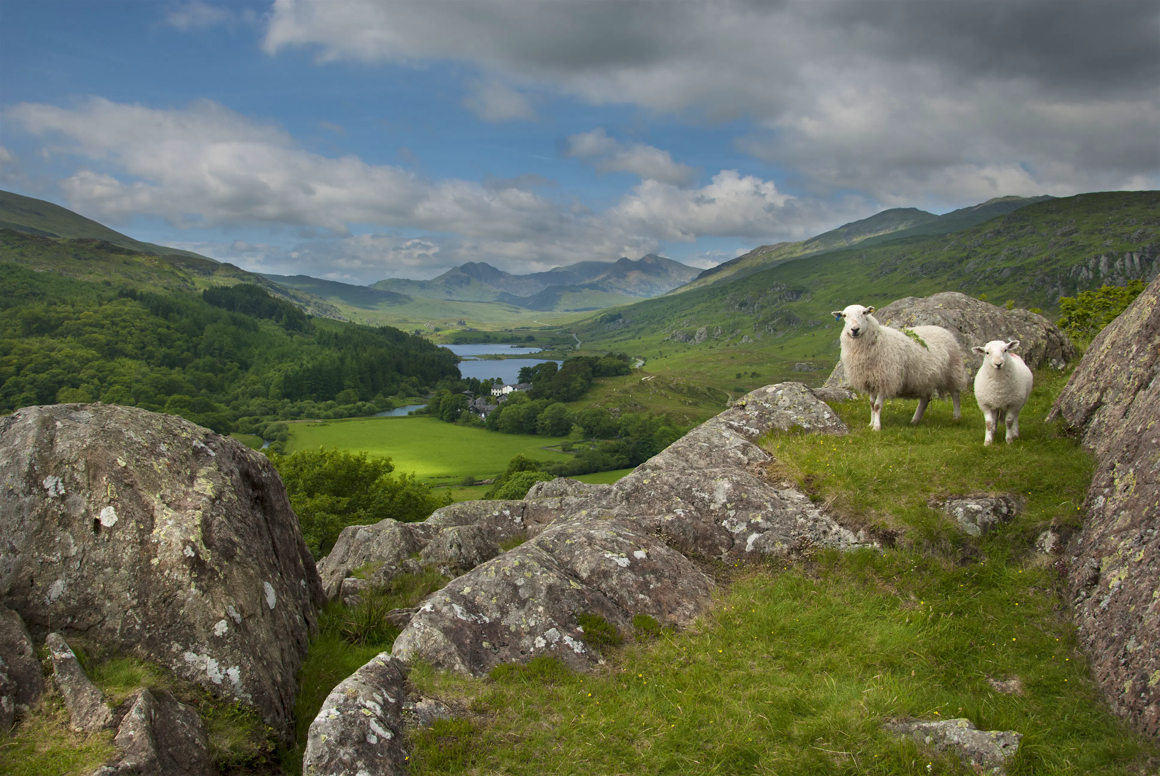 Wales is high land and history