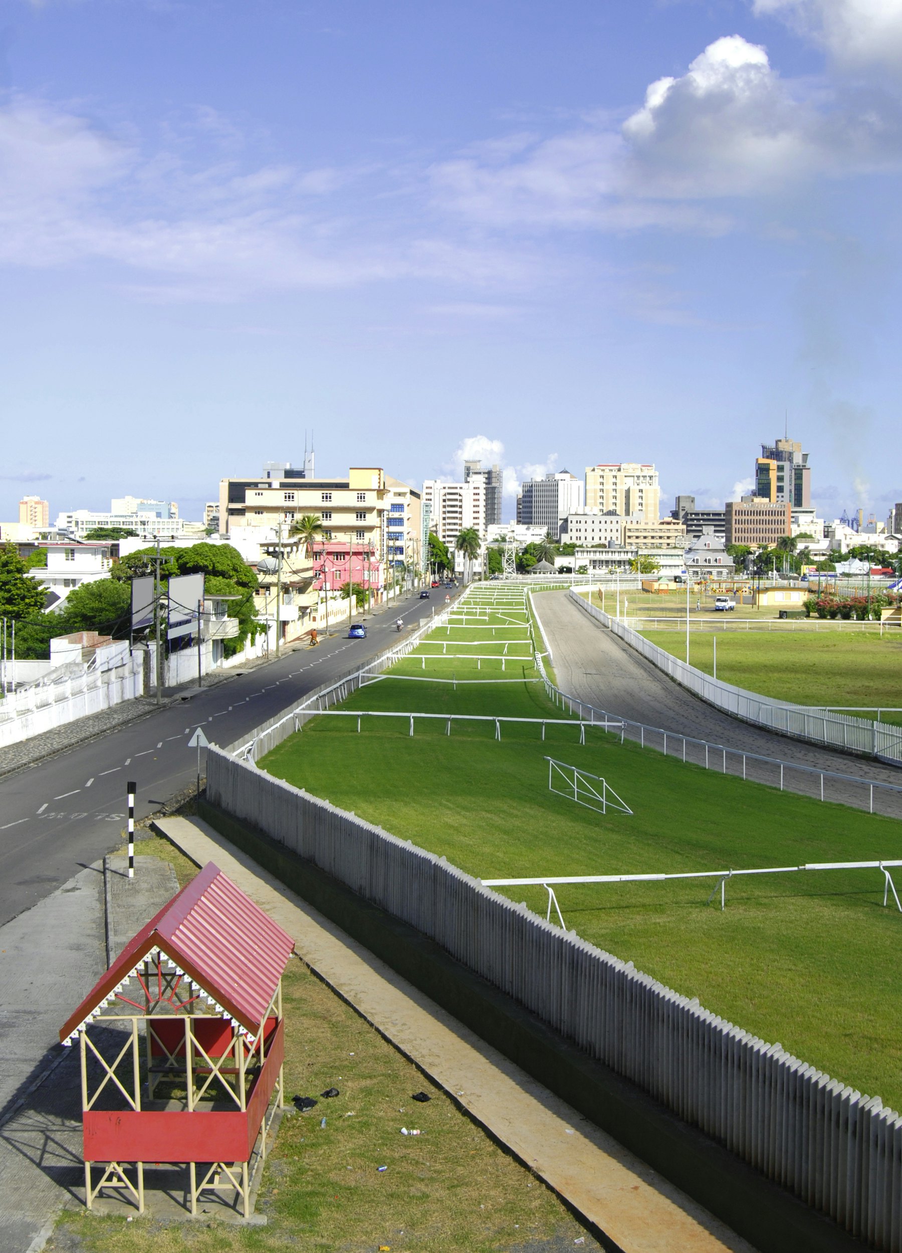 Racing track in Port Louis
