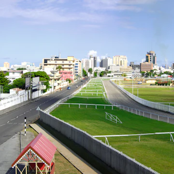 Racing track in Port Louis