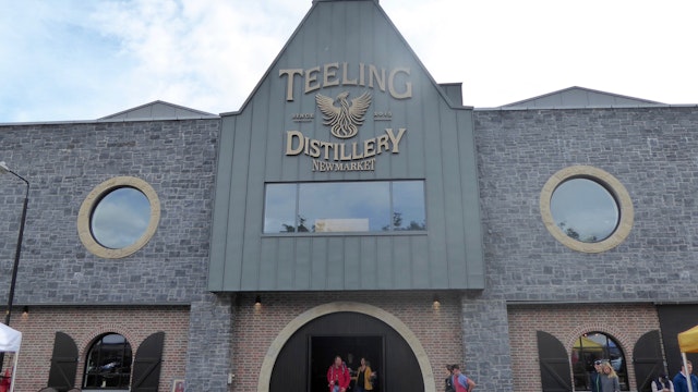 The entrance to Teeling Distillery