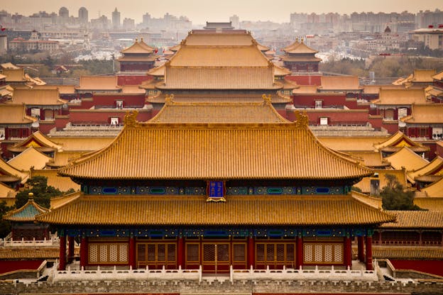 Picture of the Forbidden City in Beijing, China