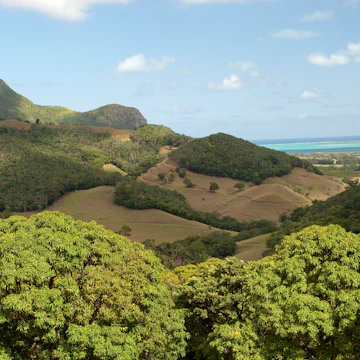 Mauritius, Anse Jonchée, Vallée de Ferney, landscape