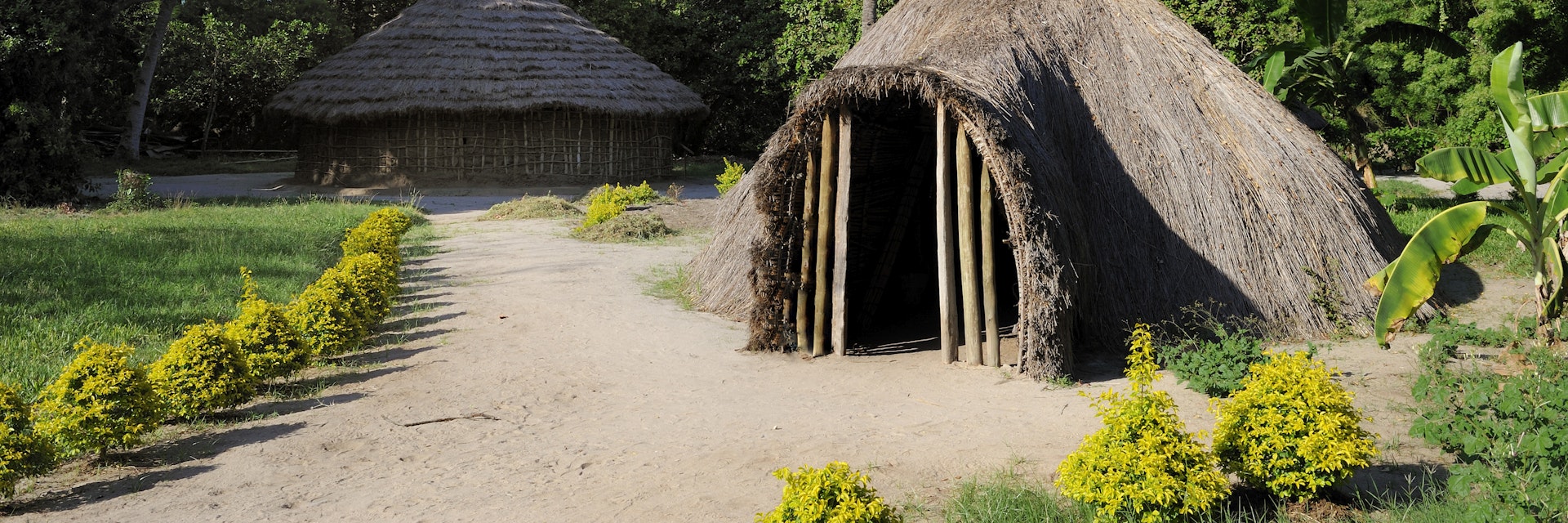 Tanzania, Dar es Salaam, the Village Museum is a series of authentic dwellings depicting the traditional lifestyle of various regions of the country