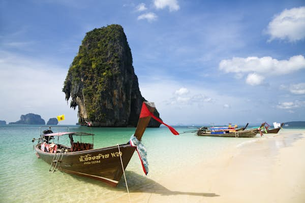 Exploring Railay, Thailand: A Hidden Oasis Accessible Only by Boat