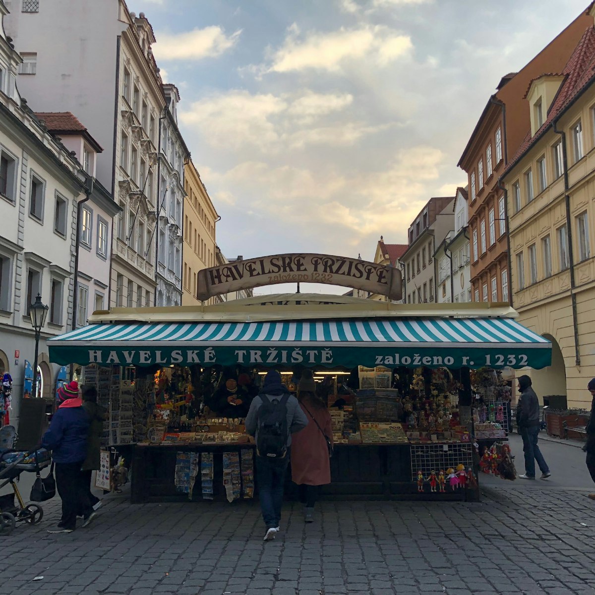 Havelská market exterior