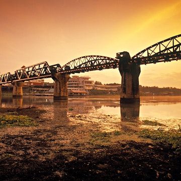 Bridge of River Kwai Kanchanaburi Thailand