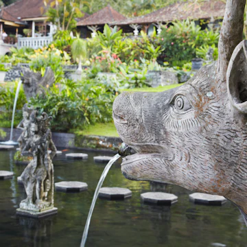 Indonesia, Bali, Tirta Gangga, Taman Tirta Gangga
