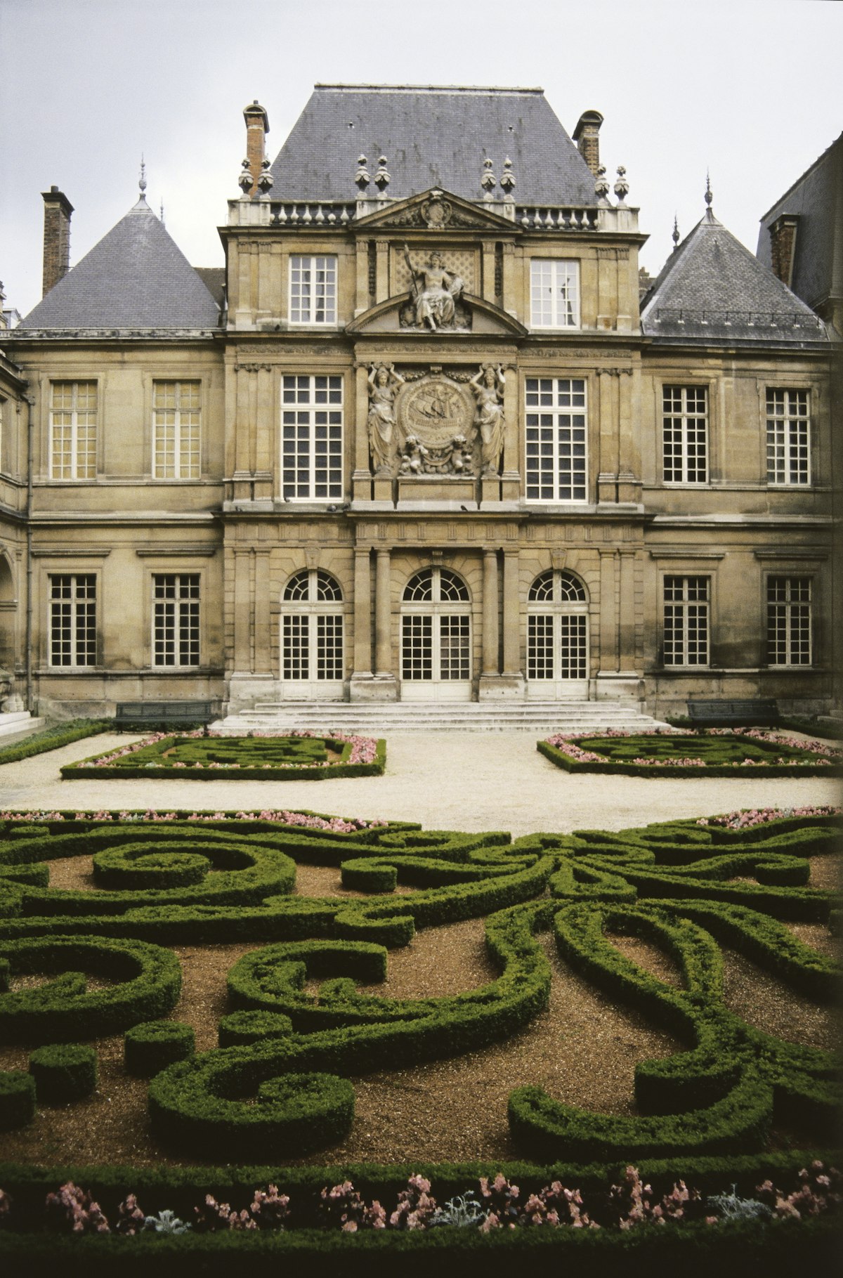 Carnavalet Museum and gardens, Paris. (Photo by Independent Picture Service/UIG via Getty Images)