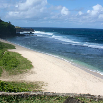 Beach at Le Souffleur, Mauritius