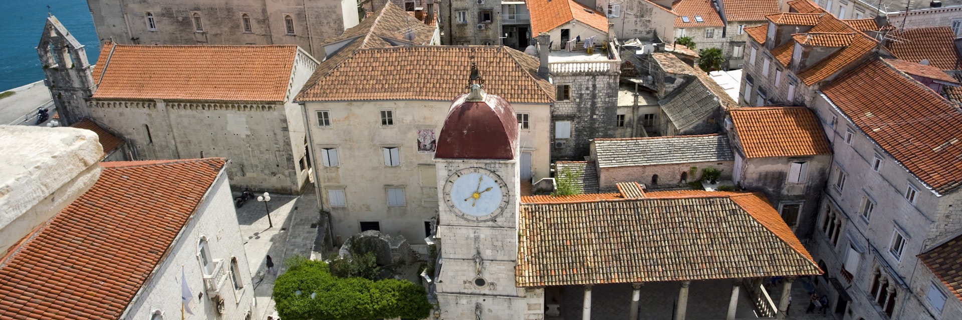 Medieval city of Trogir in Dalmatia