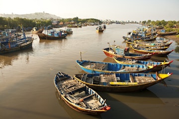 Vietnamese fishing boats