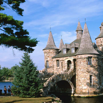 Boldt Castle - Thousand Islands region, St Lawrence River, near Alexandria Bay.