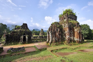 Cham temple ruins.