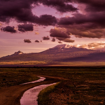 500px Photo ID: 40552762 - Rain stops and slowly Kilimanjaro shows up, at Amboseli National Park.