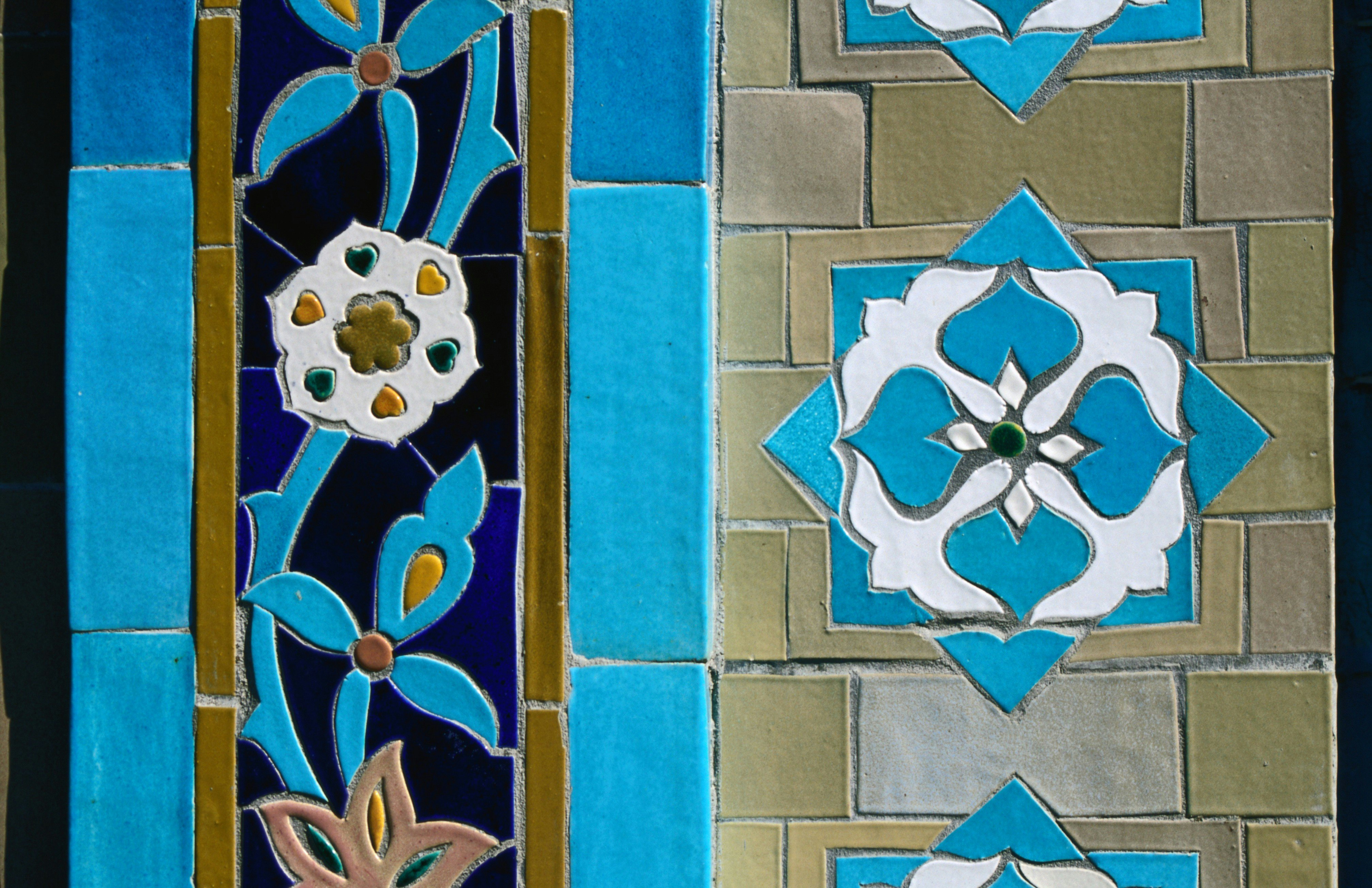 Detail of St Petersburg Mosque.