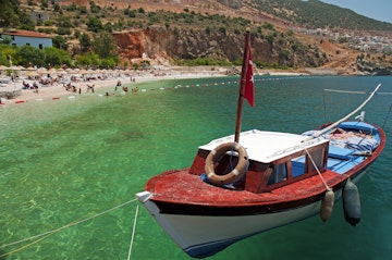 Fisherman Boat, Kalkan, Antalya, Turkey.