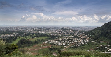 YAOUNDE, CAMEROON - OCTOBER 29: View of the capital city of Yaounde, Cameroon on October 29, 2012. (Photo by Thomas Imo/Photothek via Getty Images)