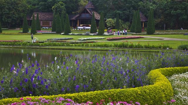 The National Kandawgyi Gardens In Pyin U Lwin Also Known As Maymyo, Myanmar