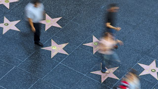 Hollywood walk of fame