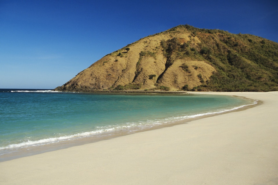 Indonesia, Lombok, beach near Kuta.