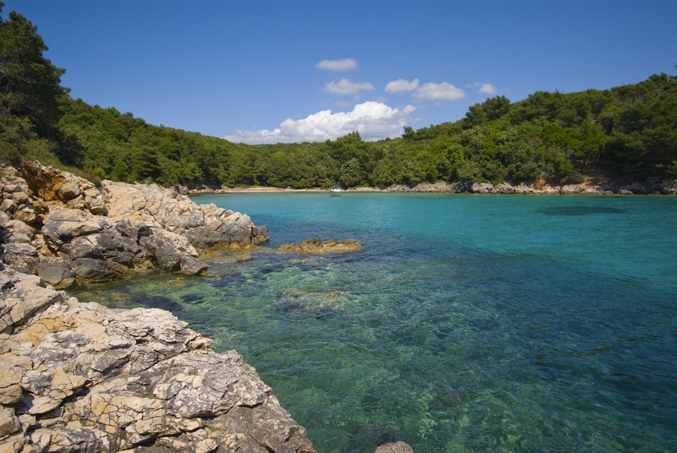 Croatia, Rab Island, Kalifront peninsula