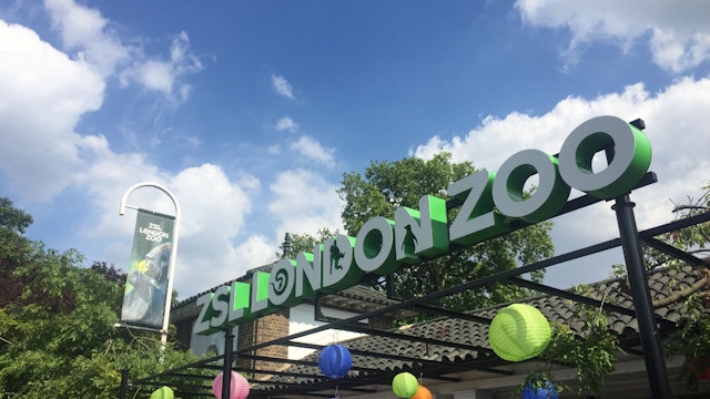 ZSL London Zoo entrance