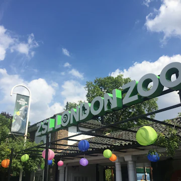 ZSL London Zoo entrance