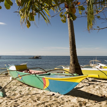 Beachscene, Malapasqua, Philippines