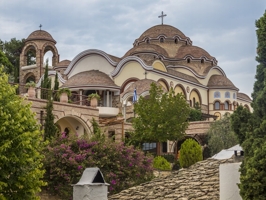 The Monastery of Archangel Michael in Thassos