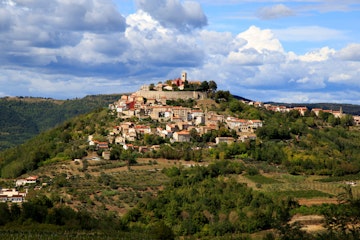 View of Motovun, Croatia; Shutterstock ID 1033043761