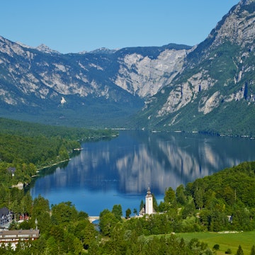 Slovenia, Triglav National Park, Bohinj lake