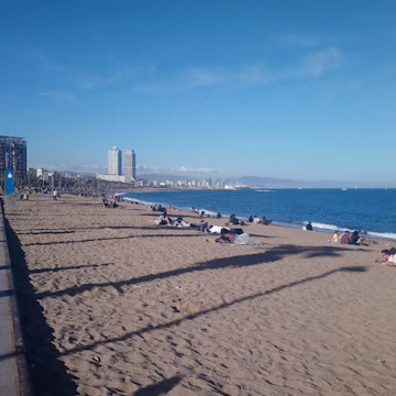 View of Platja de Sant Sebastià