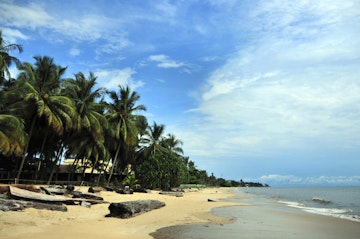 Libreville, Gabon: Tropicana beach