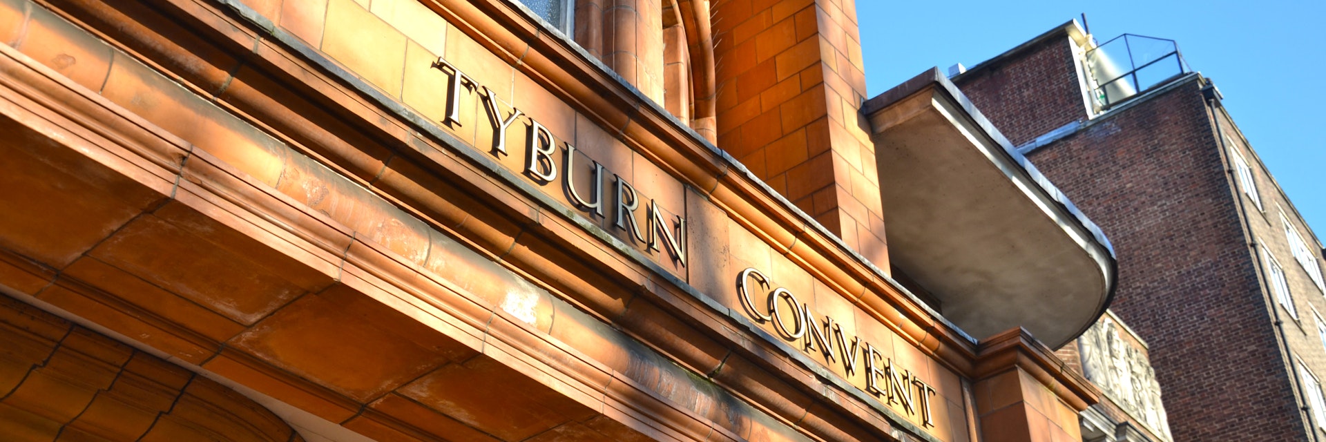 The outside of Tyburn Covent