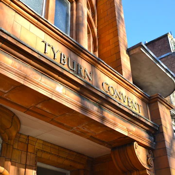 The outside of Tyburn Covent