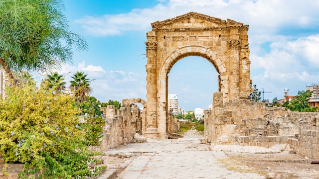 Al Bass archaeological site in Tyre, Lebanon. It is located about 80 km south of Beirut. Tyre has led to its designation as a UNESCO World Heritage Site in 1984.; Shutterstock ID 642160963; Your name (First / Last): Lauren Keith; GL account no.: 65050; Netsuite department name: Online Editorial; Full Product or Project name including edition: Destination page image update
