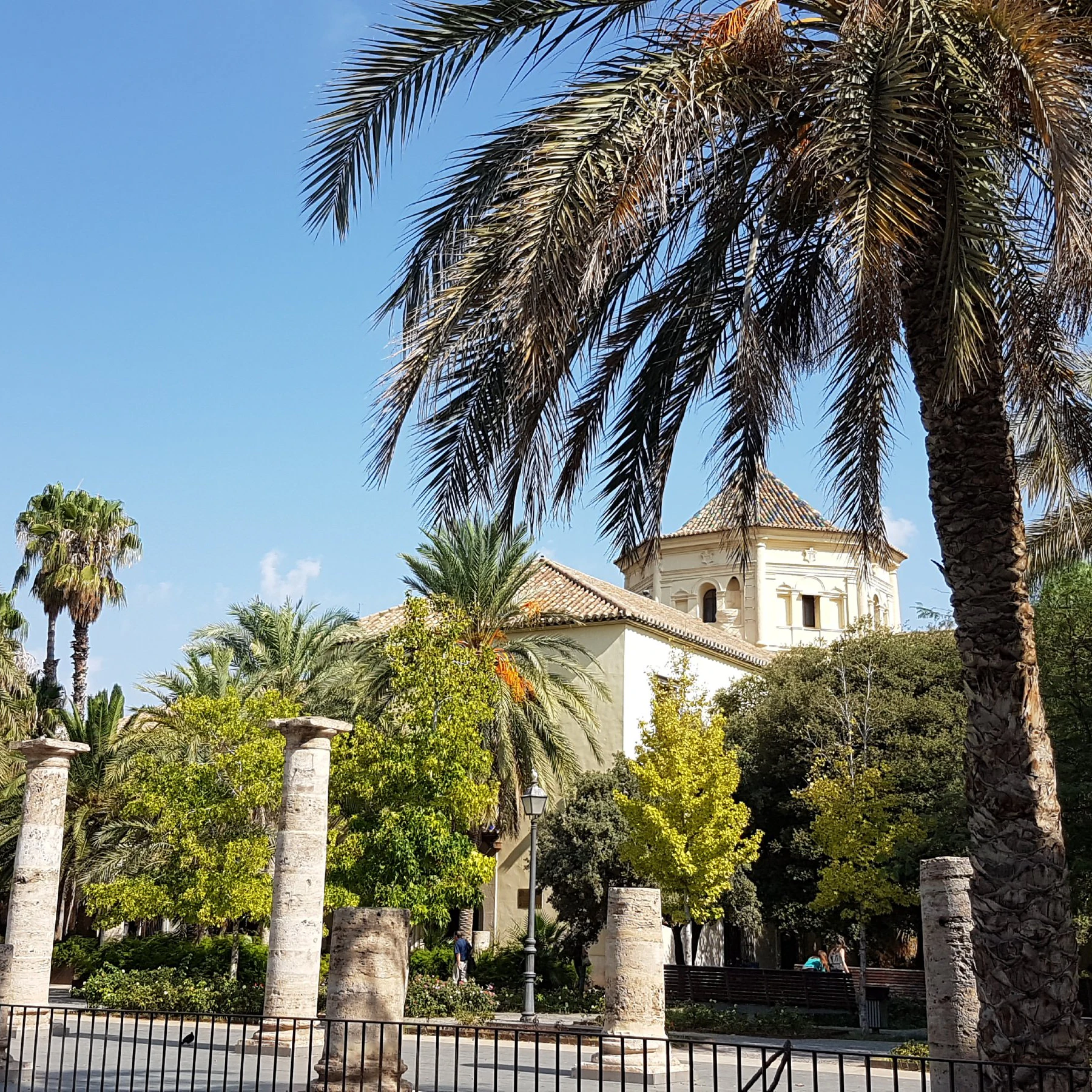 Outside Public Library of Valencia.