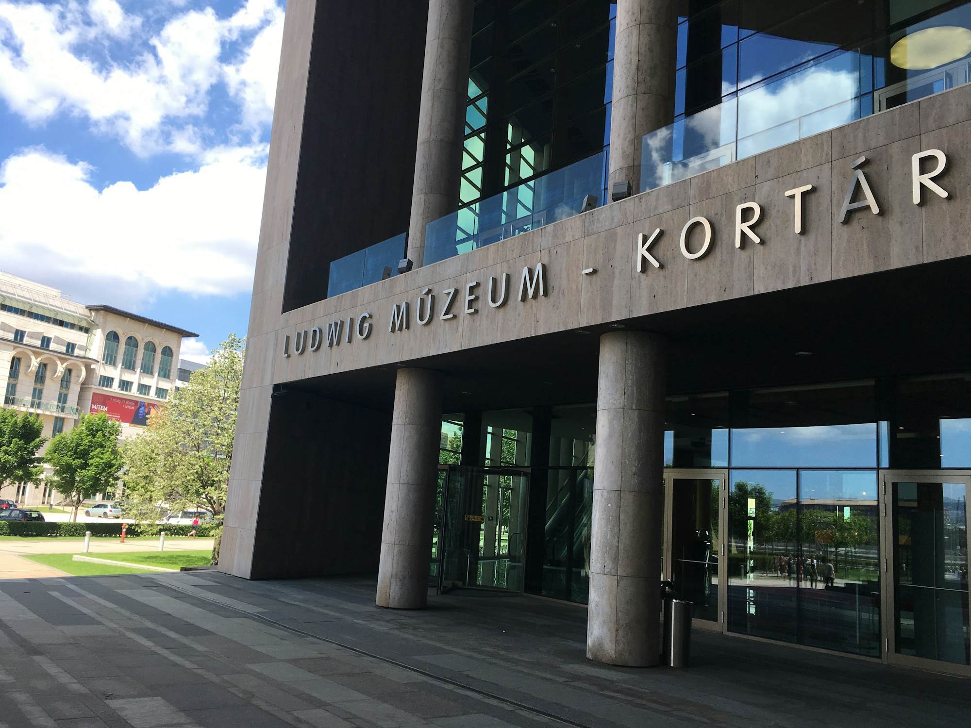 Ludwig Museum of Contemporary Art Budapest, Hungary Sights Lonely