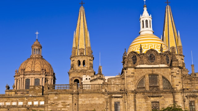Mexico, Jalisco state, Guadalajara, the cathedral