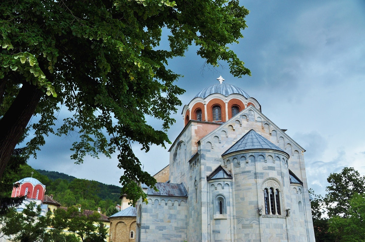 Studenica Monastery, Kraljevo, Serbia ; Shutterstock ID 631705469; Your name (First / Last): Brana V; GL account no.: 65050; Netsuite department name: Online Editorial; Full Product or Project name including edition: Serbia destination pages