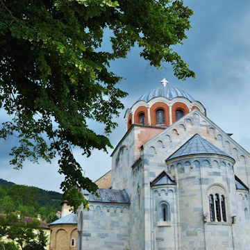Studenica Monastery, Kraljevo, Serbia ; Shutterstock ID 631705469; Your name (First / Last): Brana V; GL account no.: 65050; Netsuite department name: Online Editorial; Full Product or Project name including edition: Serbia destination pages