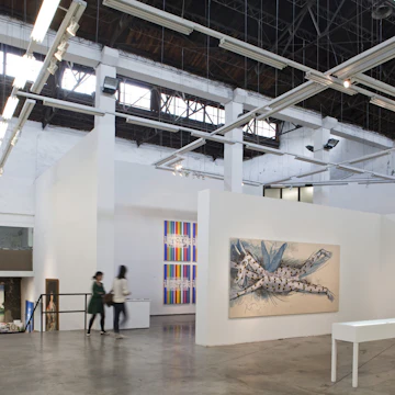 People at ShanghART art gallery, Moganshan Road, Shanghai, China, Asia