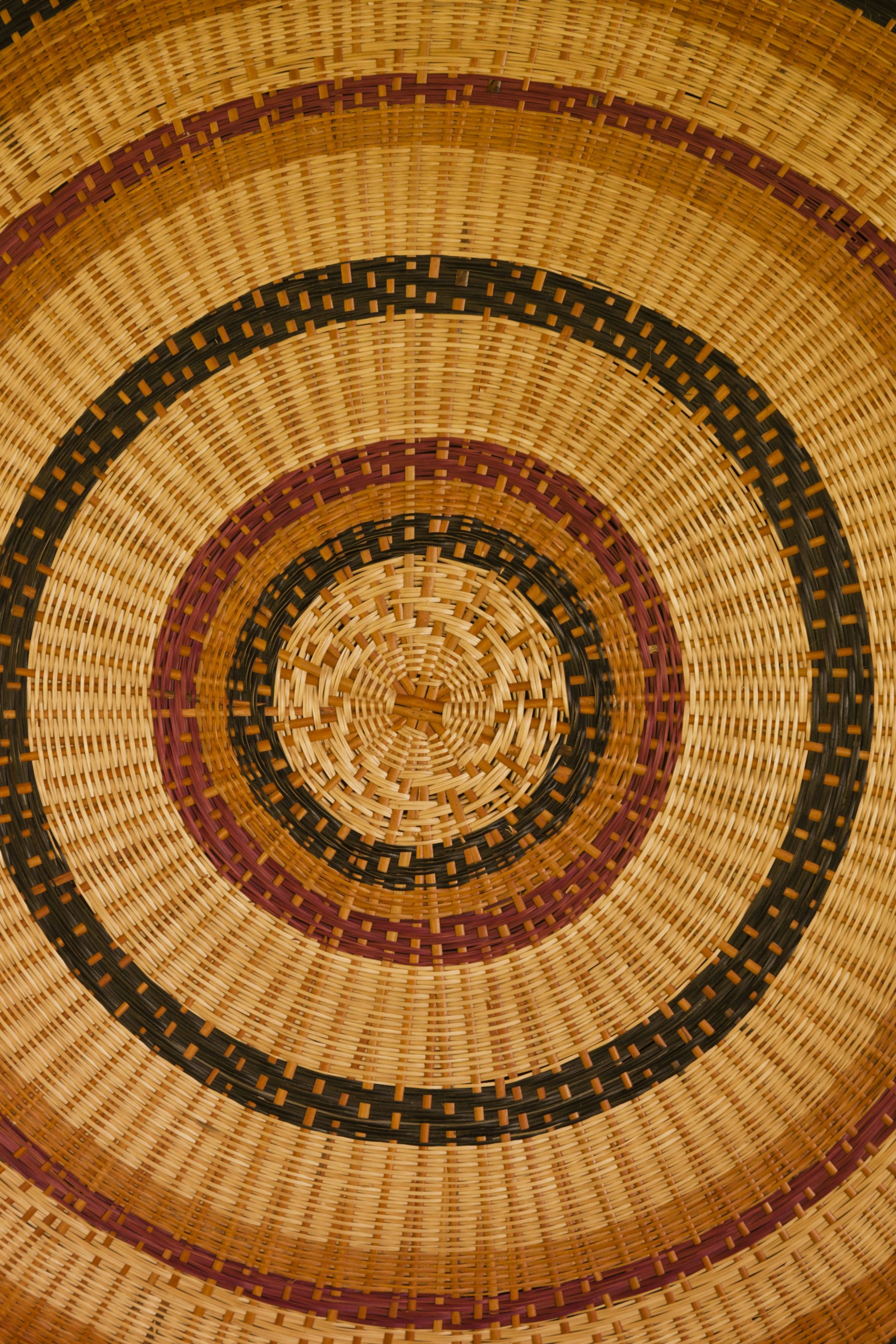Traditional basket weaving, Carib Heritage Village, Kalinago Barana Aute, Dominica