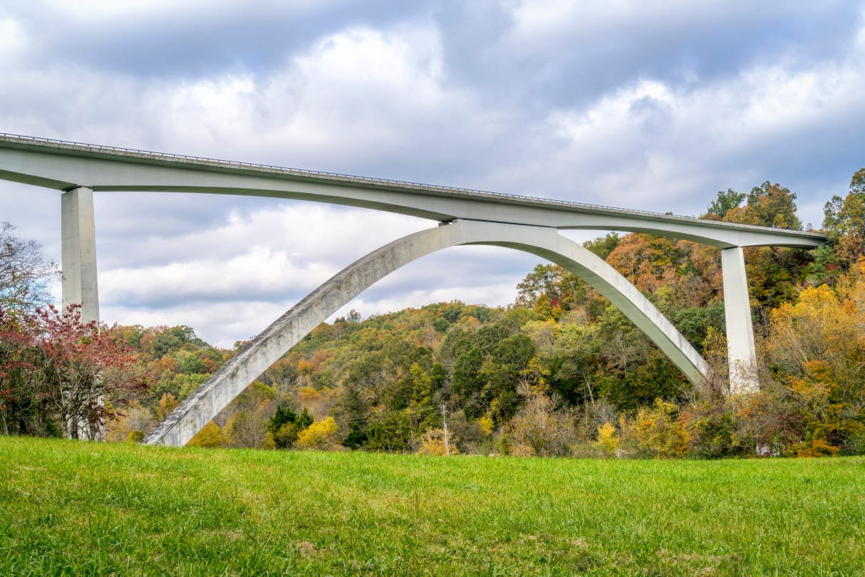 John Seigenthaler Pedestrian Bridge Downtown the Gulch