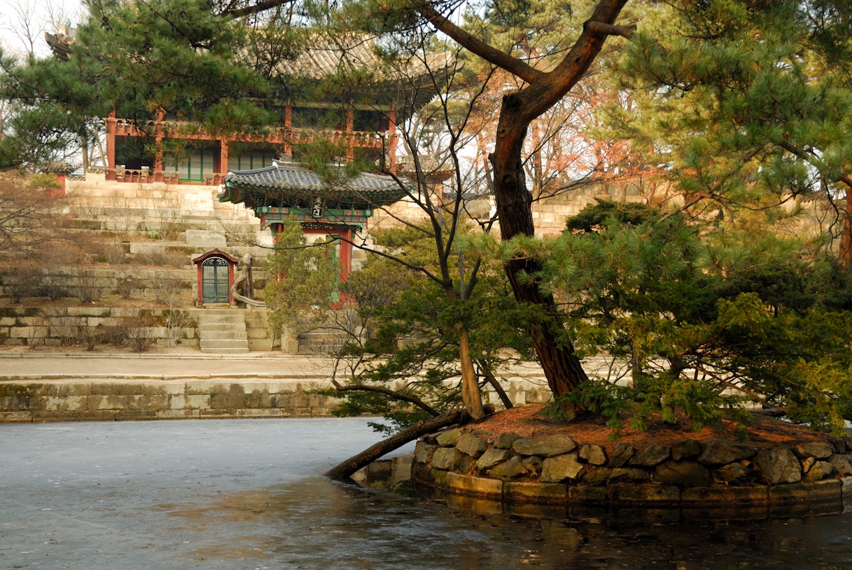 Biwon Garden at Changdeokgung, Gwanghwamun.