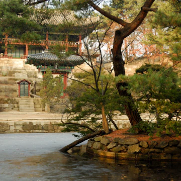 Biwon Garden at Changdeokgung, Gwanghwamun.