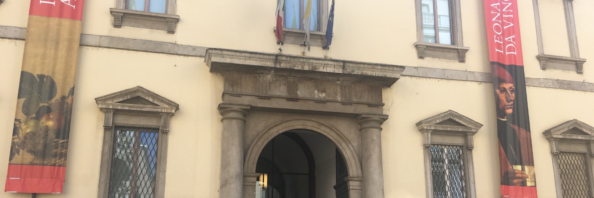 Exterior of Biblioteca e Pinacoteca Ambrosiana.