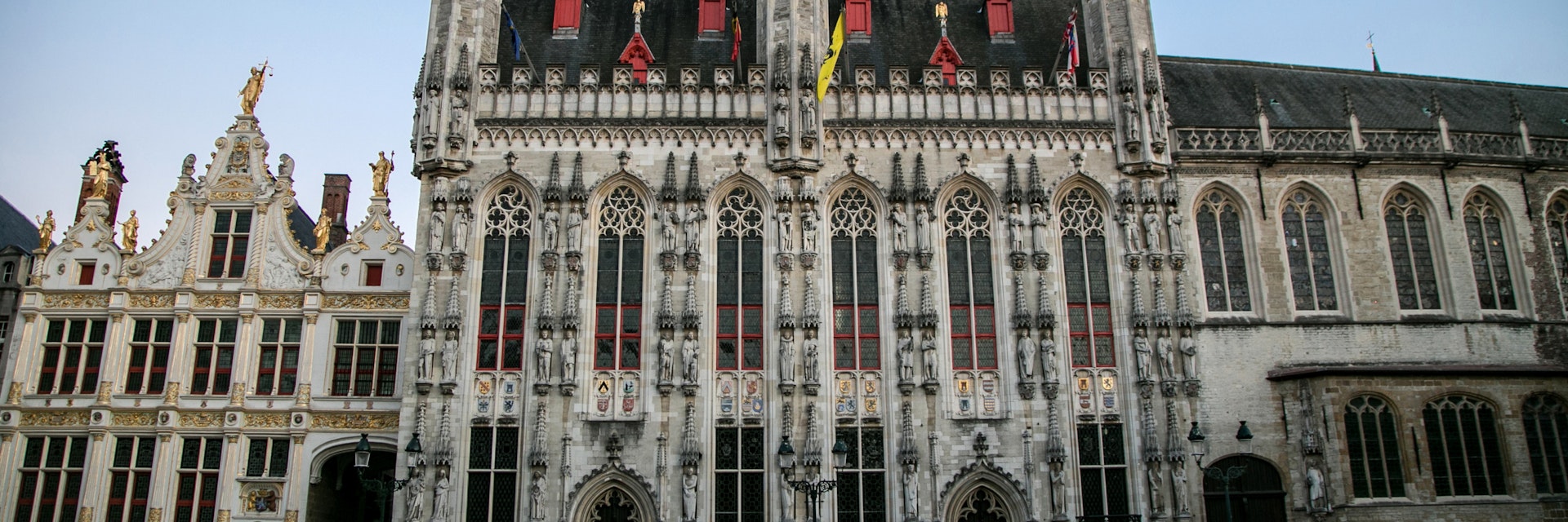 View of Town Hall of Brugge