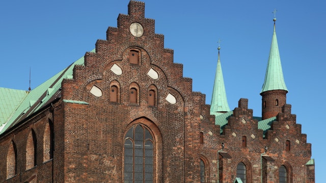 Cathedral of Aarhus in Denmark